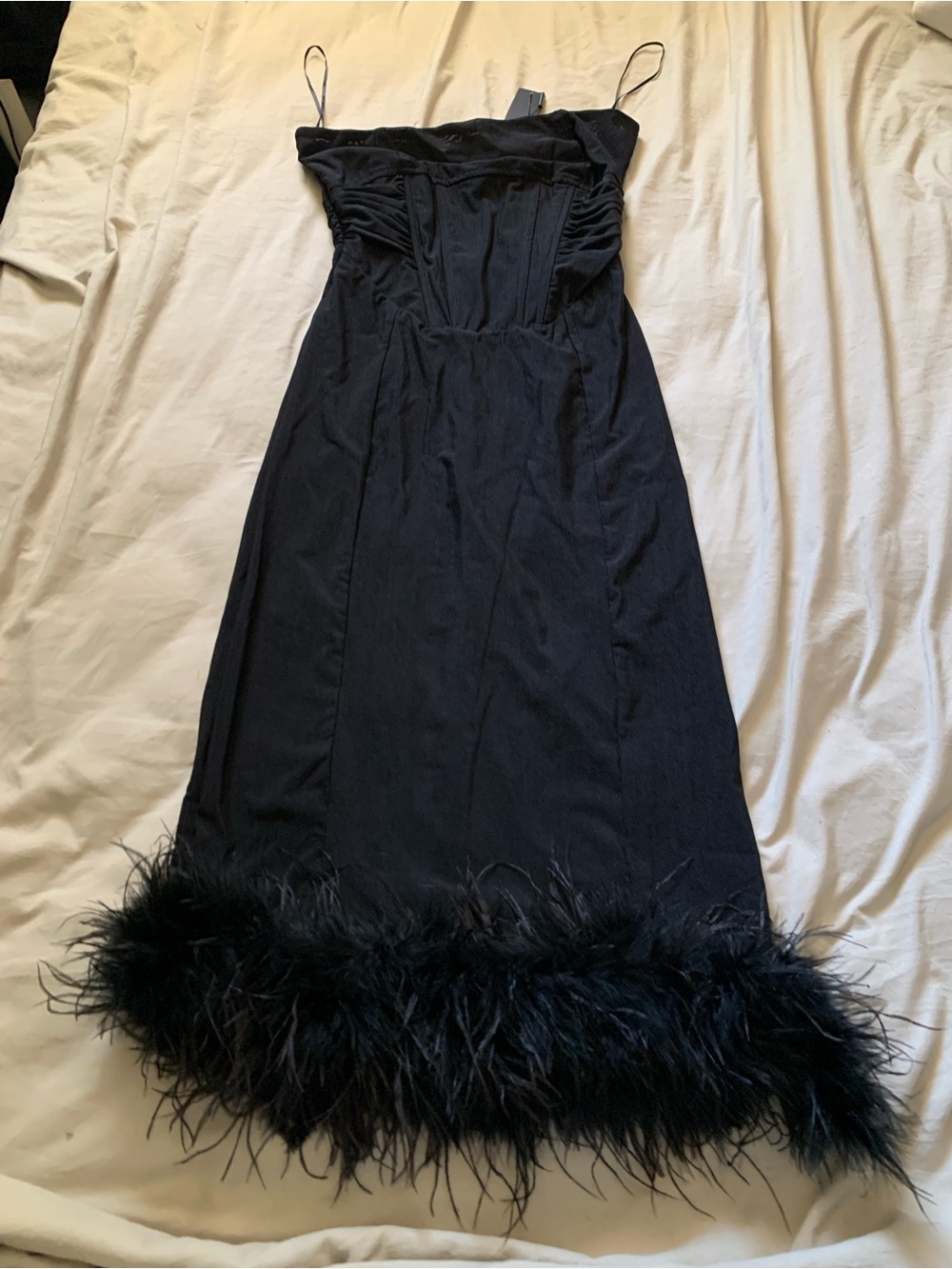 BLACK MIDI DRESS BRAND NEW ‼️